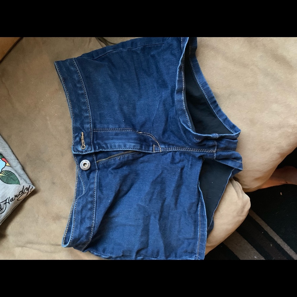 High rise short shorts size 5!!!